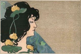 A.  Pellon Set of 6: Art Nouveau Women,  