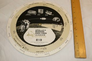 RARE Vintage old 1969 Apollo 11 Mission Analyzer Guidance & Navigation Raytheon 3