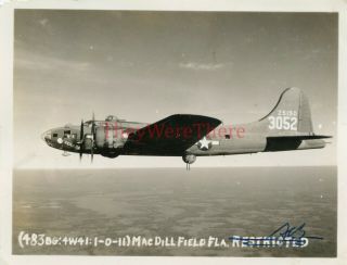 Wwii Photo - 483rd Bomb Group - Id 