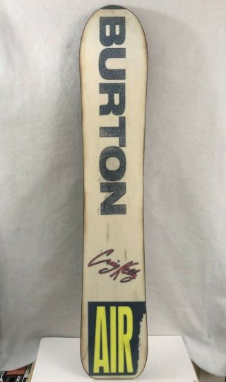 OG Vintage 90/91 BURTON Craig KELLY AIR Snowboard  - - - - - - 11