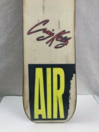 OG Vintage 90/91 BURTON Craig KELLY AIR Snowboard  - - - - - - 12