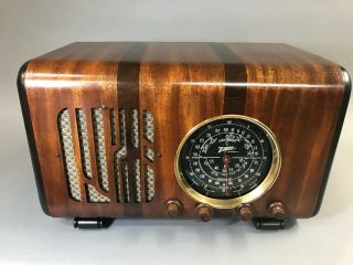 1938 Zenith 6 - S - 223 Antique Tube Radio