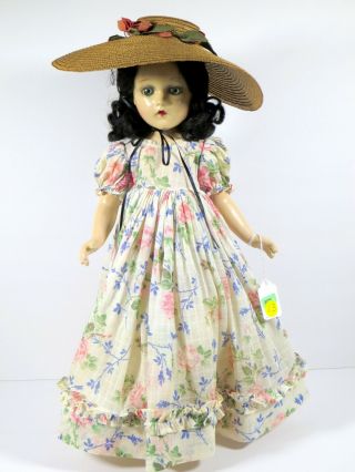 18 " Madame Alexander Doll Composition Scarlett O 