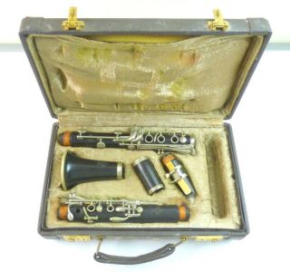 Rare Vintage 1968 Buffet Crampon R13 Clarinet Complete W/ Case