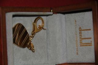 Dunhill Vintage 18k Solid Gold Key Chain 9.  5 Gram