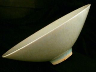 6.  9 Inches Chinese Song Dy Celadon Glaze Thin Porcelain Doli Bowl Faa058