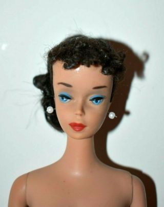 Vintage Ponytail Barbie 4,  Blue eyeshadow,  Raven Hair 7