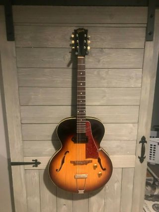 1957 Gibson ES - 125 Vintage Electric Guitar P - 90 and Hardshell Case USA 2