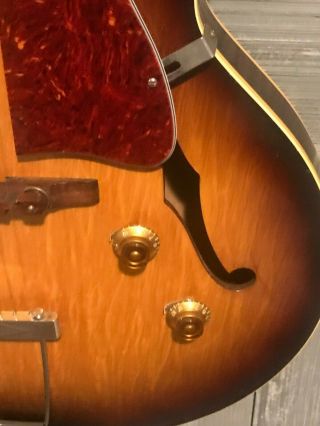 1957 Gibson ES - 125 Vintage Electric Guitar P - 90 and Hardshell Case USA 3