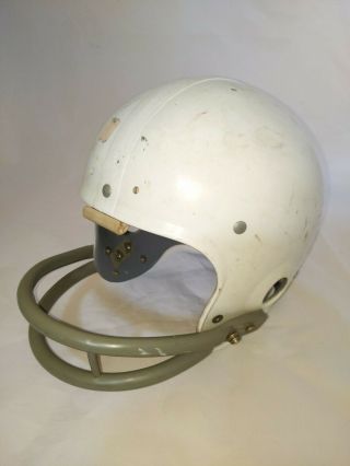 Vintage Riddell Kra - Lite 8 Football Helmet 1970s 2 Bar No Chin Strap
