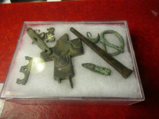 Late Roman Era Bronze And Iron Relics