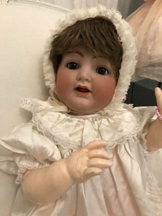 Antique K.  R Simon & Halbig 126 German Bisque Character Baby Doll 25 "