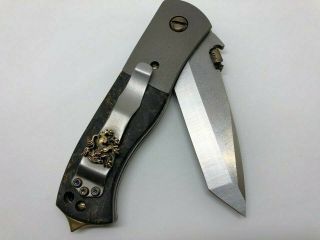 Emerson Cqc - 7v Custom Knife Rare 1of1