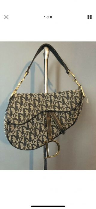 Christian Dior Saddle Bag Vintage