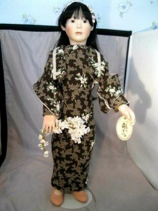 Rare Lynne And Michael Roche Doll May Rose 1999 Limited Ed 8/60