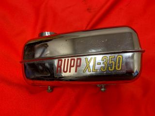 Vintage Rupp Xl - 350 Minibike Chrome Gas Tank And Fender