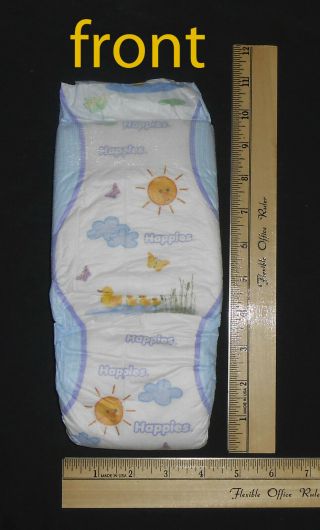 Huge XL Extra Large Kids Baby Diapers HAPPIES Bedwetting Non Vintage 6