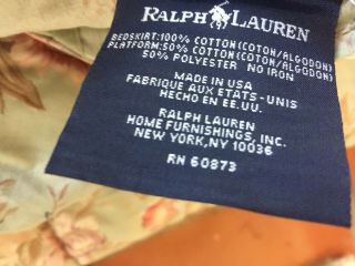 Vintage Ralph Lauren Twin Bedding Set 