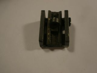 M 1 Carbine Rear Sight Milled Needs Parts 85 Blued