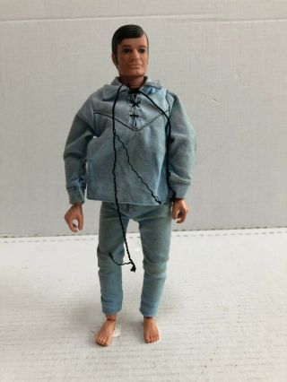 Vintage - 1973 The Lone Ranger Action Figure/doll,  Gabriel Toys 8” Tall