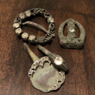4 Rare Authentic European Artifacts Found With A Metal Detector All With Stones