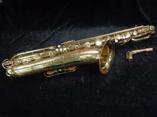 Vintage The Martin Committee Iii Baritone Saxophone With Neck,  Serial 314156