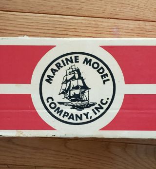 Marine Model Company U.  S.  S Gearing WWII Vintage Wooden/Metal Ship Kit - No.  1123 7