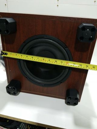 Vintage Cherry Epiphany Seismic Series Powered Subwoofer 7