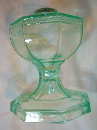 Vintage Uranium Green Vaseline Depression Glass LARGE 12 