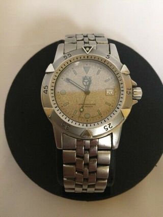 Tag Heuer Professional 200 Meters - Vintage,  Rare Silver Dial
