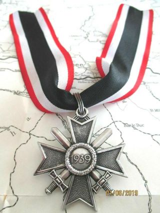 Knight Cross Of The War Merit Cross With Swords Ww 2 & Marker 41 Ldo