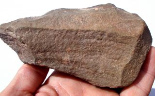 Paleolithic Bi - Face Stone Axe Head Western Sahara Artifacts Ref Gd.  Ax1
