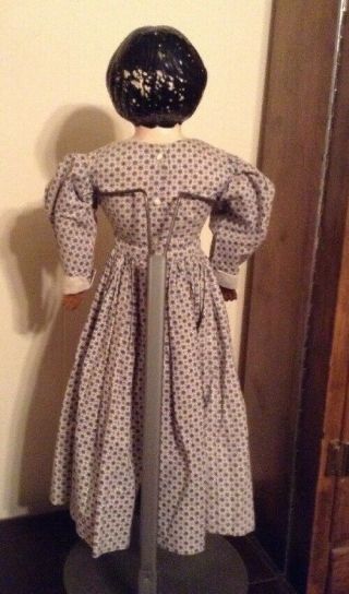 Antique German Paper Mache Doll 25 Inches Tall 4