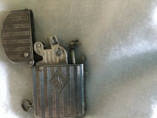 Nassau Cigar/cigarette Lighter.  Patented Dec 26,  1905.  Sterling W/initial M Or Jm