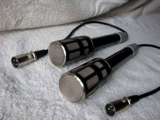 Rare Neumann/gefell Pm860 Microphones Stereo Pair 48v Phantom Power Conversion