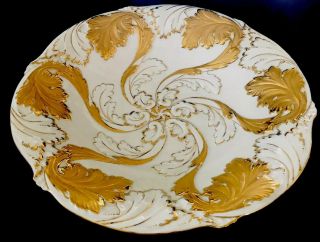 Antique meissen porcelain Rococo Heavy Gold Gilded 3