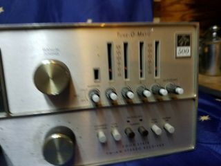 VINTAGE FISHER 500 - TX TUNE - O - MATIC AM FM RECEIVER sounds great 5