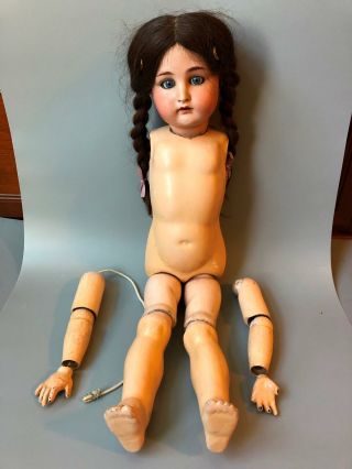 Antique German K R Kammer & Reinhardt Simon Halbig Doll 29 " Tall