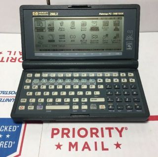 Vintage Hp 200lx Palmtop Pc 1mb Ram - Please Read -