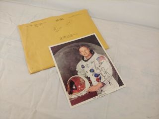 Vintage Neil Armstrong Autographed & Inscribed Signed Photograph