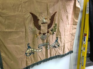 Vintage Philadelphia Quartermaster Depot First Battallion Flag 36x48