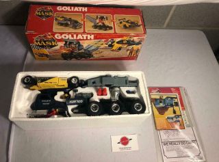 1987 Goliath Mib Boxed Complete Vintage M.  A.  S.  K Kenner