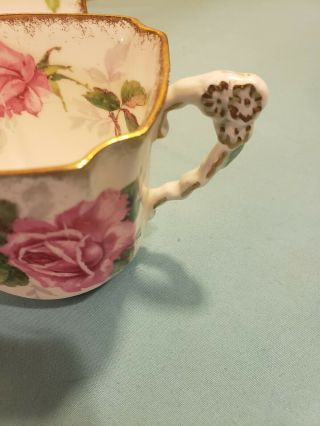 Vintage Royal Stafford Berkeley Rose Bone China Tea Cup & Saucer - England 4