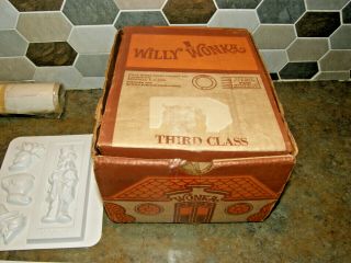 Vintage 70 ' s Willy Wonka Chocolate Candy Factory Kit Cereal Mail Away Promo EXC 2