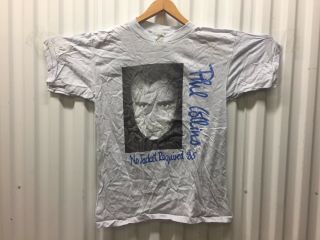 Phil Collins Ultra Rare 1985 Vintage Concert Tour T Shirt Size L