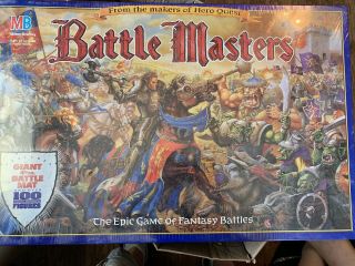 1992 Battle Masters Vintage Board Game Milton Bradley Factory.