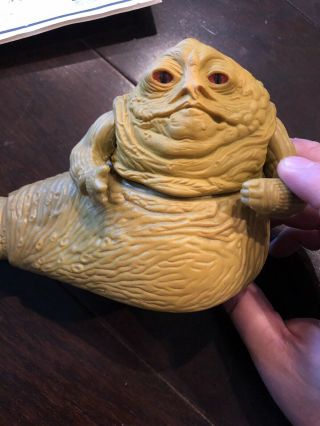 Star Wars Return Of The Jedi Jabba The Hutt Kenner 1983 Vintage 5