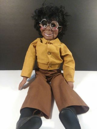 Vintage 1973 Lester Ventriloquist Dummy Clothes Doll Puppet Goldberger