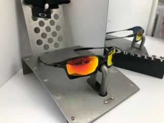 Vintage Gorgeous Oakley X Squared Carbon / Ruby Iridium Serial Sku