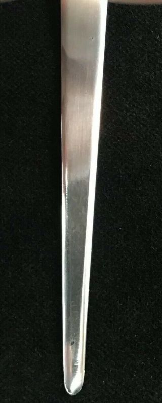 Vintage Navajo Letter Opener Sterling Silver And Turquoise 4